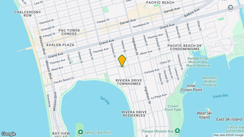 4070 Riviera Dr Map and Location Details