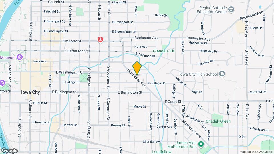 1112 Muscatine Ave, Unit A Mapa y Detalles de la Ubicación
