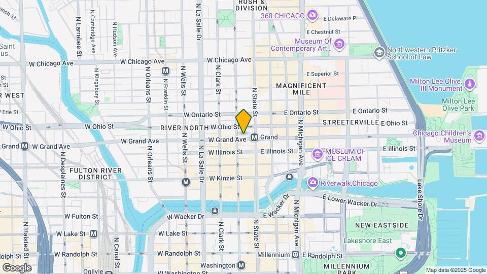 545 N Dearborn Pkwy Map and Location Details