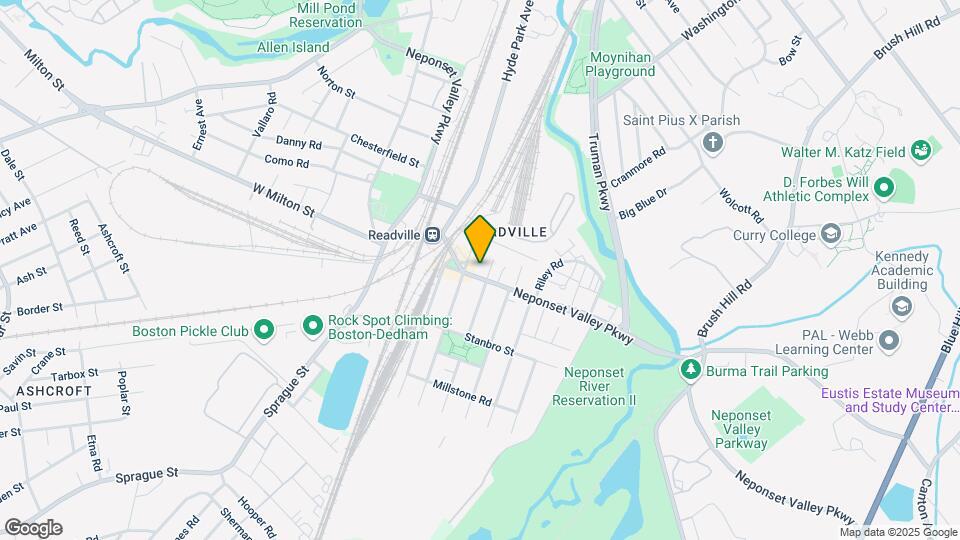 204 Neponset Valley Pkwy Map and Location Details