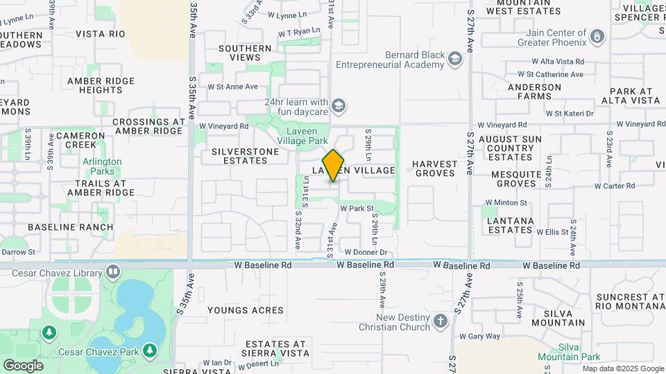 7123 S 31st Dr Map and Location Details