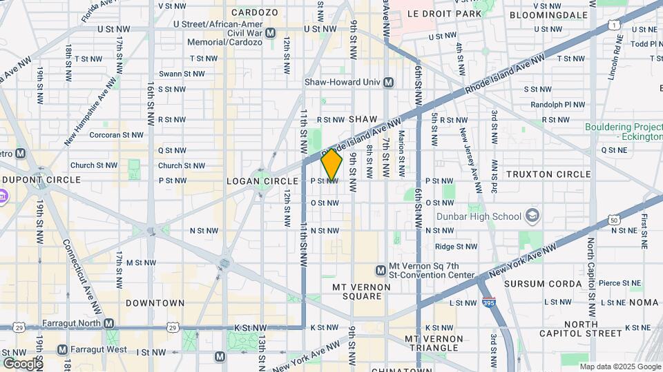 928 P St NW Map and Location Details