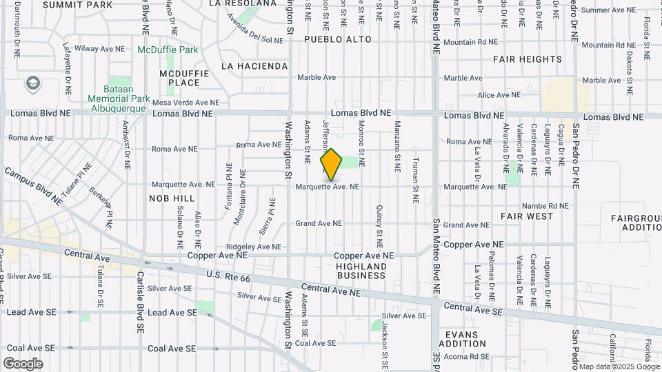 4715 Marquette Ave NE Map and Location Details