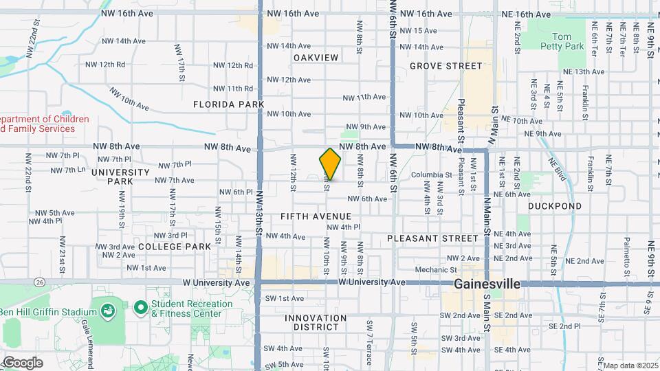 929 NW 7th Ave Map and Location Details