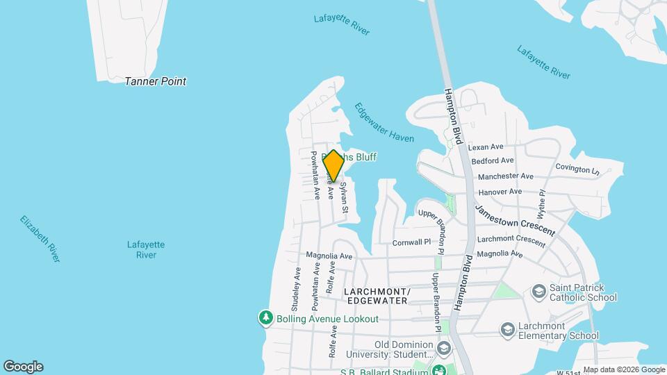 6148 Rolfe Ave Mapa y Detalles de la Ubicación