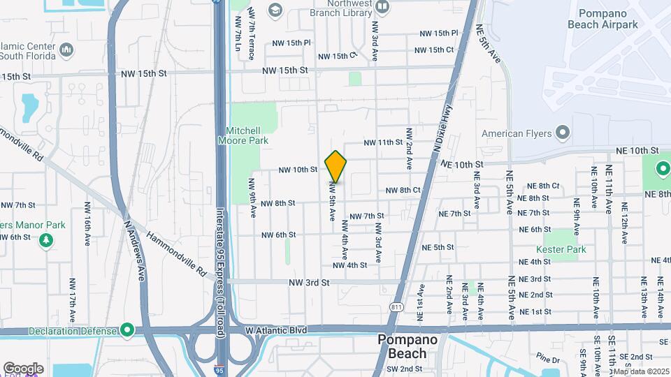 840 NW 5th Ave Mapa y Detalles de la Ubicación