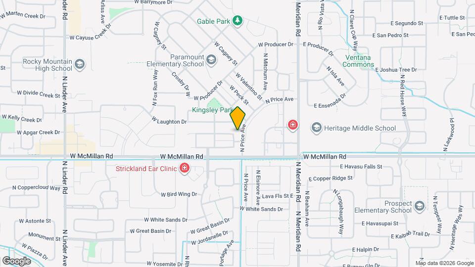 4962 N Newsham Ave Map and Location Details