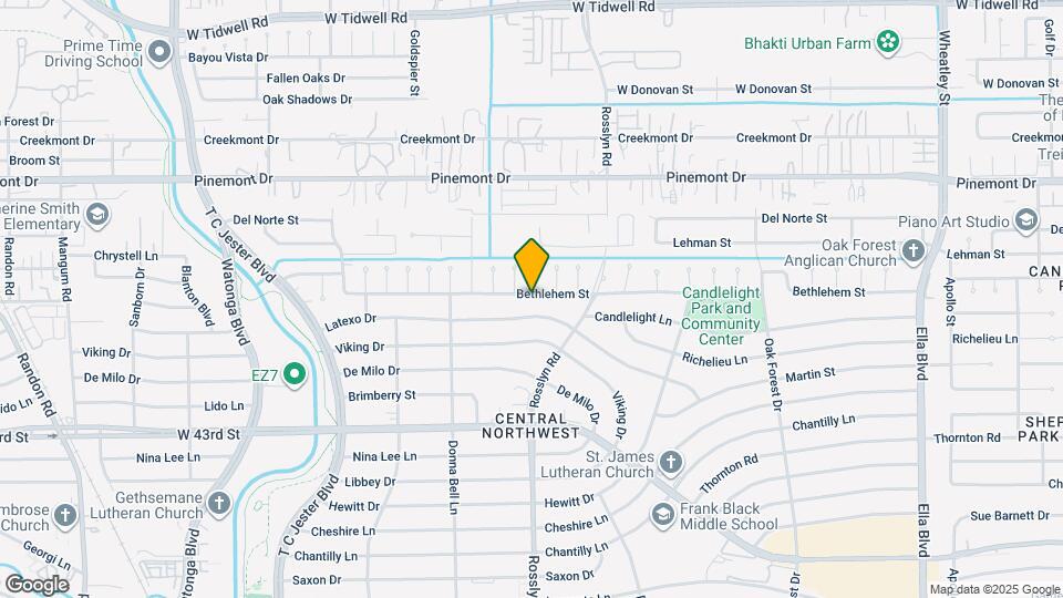 1839 Bethlehem St Map and Location Details