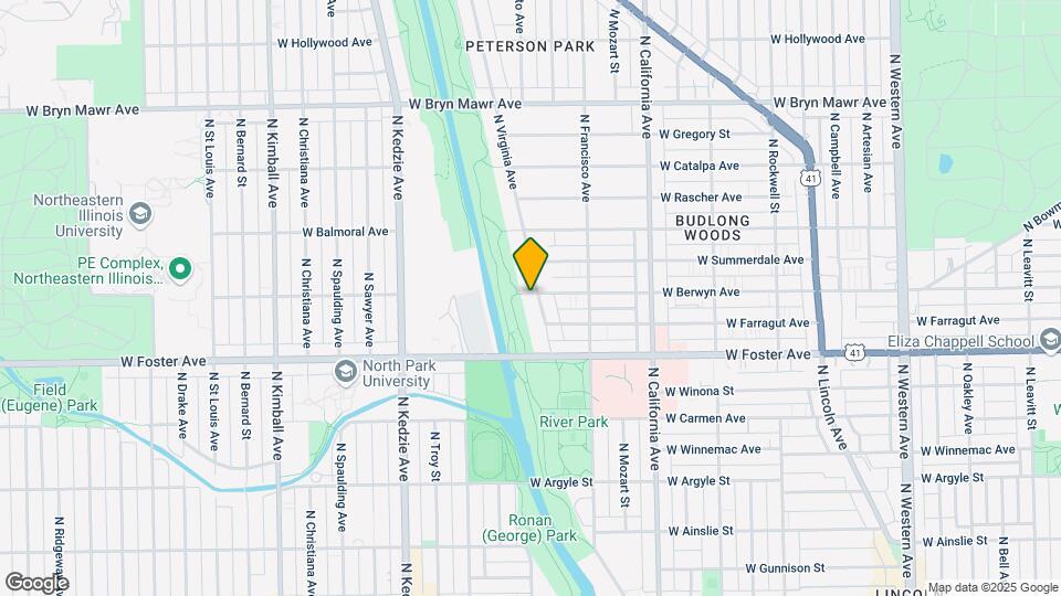 5258 N Virginia Ave, Unit 2A Map and Location Details