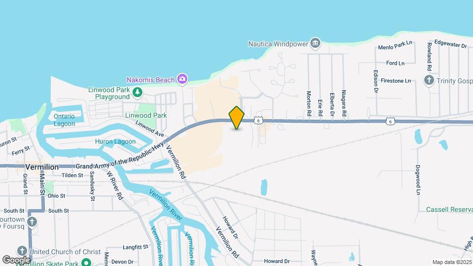 520 S Shore Ct Map and Location Details