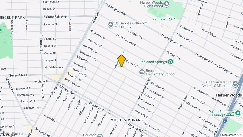 19152 Woodside St Map and Location Details