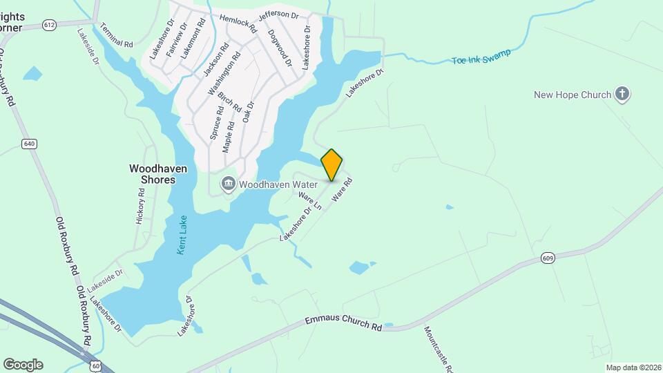 6527 Lakeshore Dr Map and Location Details