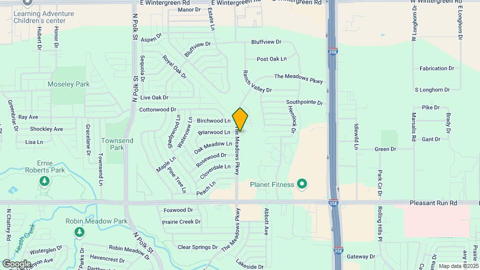 1040 The Meadows Pkwy Map and Location Details