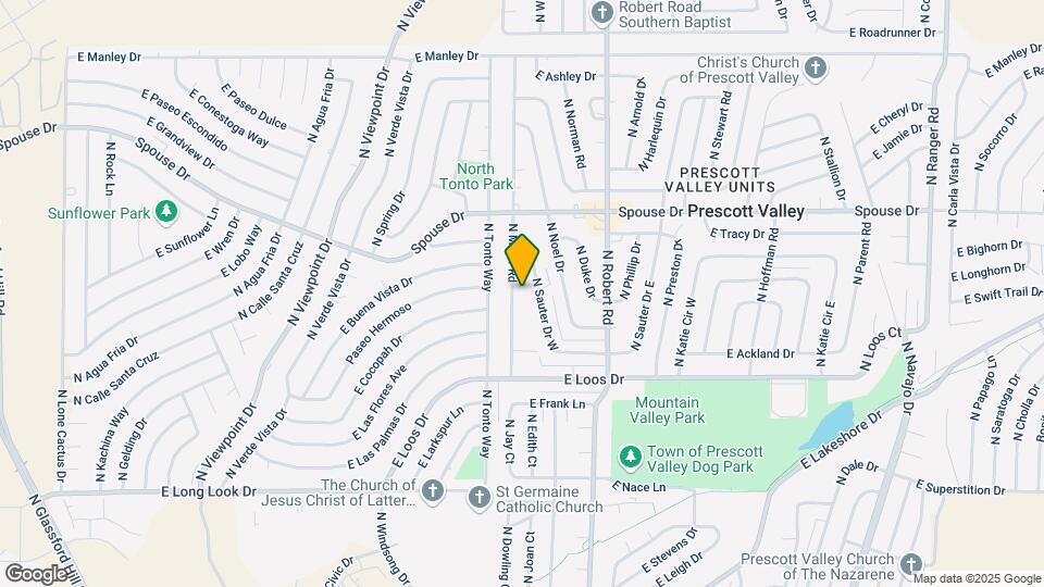 4441 N Miner Rd Map and Location Details