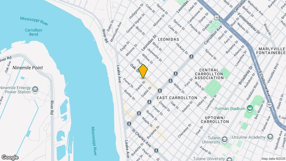 1122 Dante St Mapa y Detalles de la Ubicación