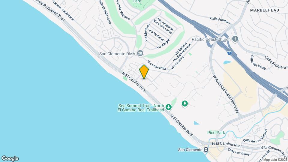 127 Camino San Clemente Map and Location Details