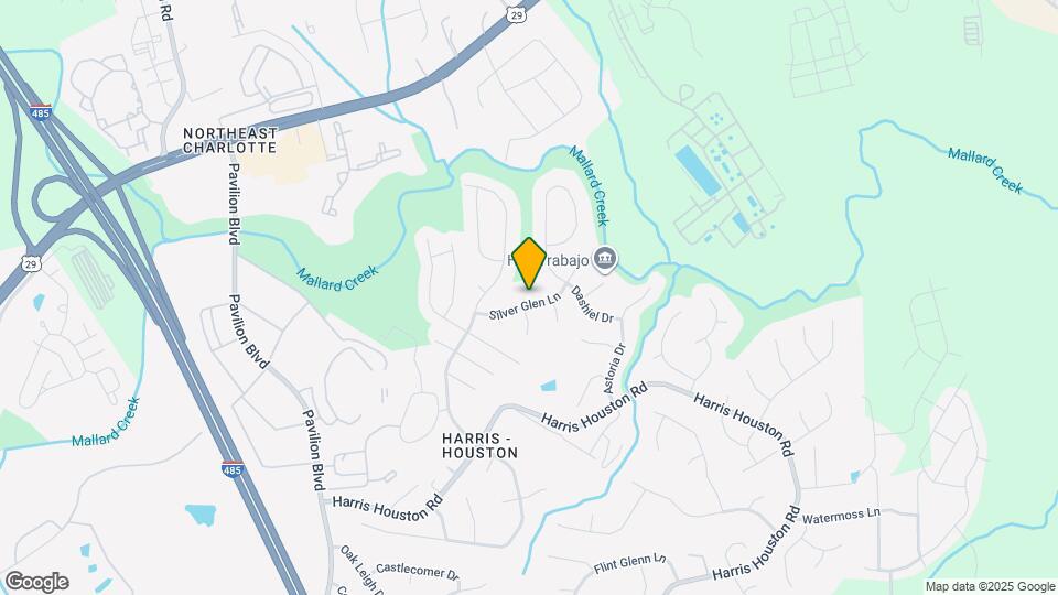 11123 Silver Glen Ln Mapa y Detalles de la Ubicación