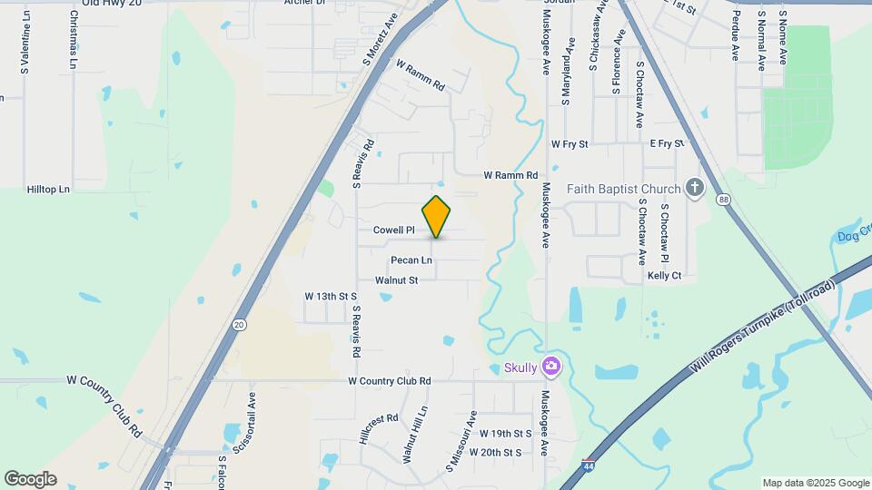 1122 Oak Ln Map and Location Details
