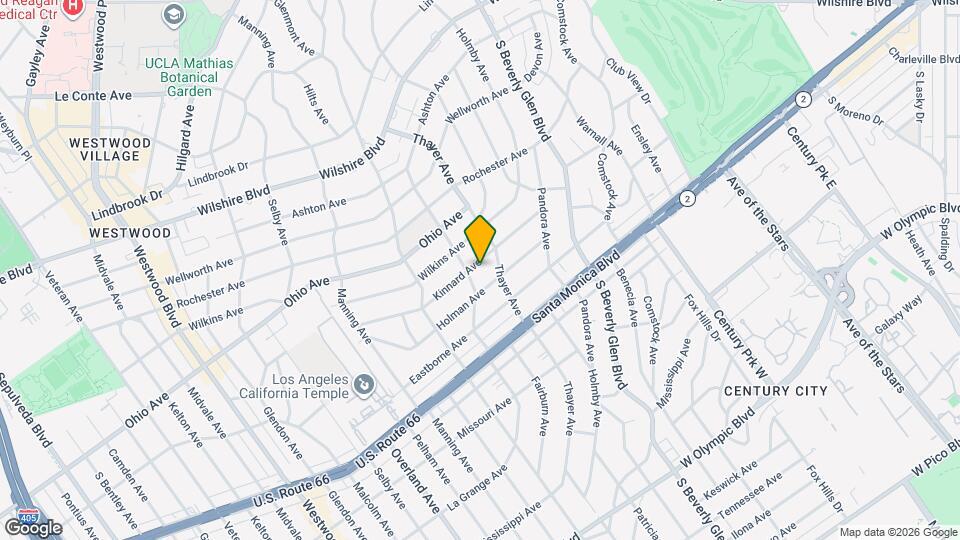 10530 Kinnard Ave Mapa y Detalles de la Ubicación