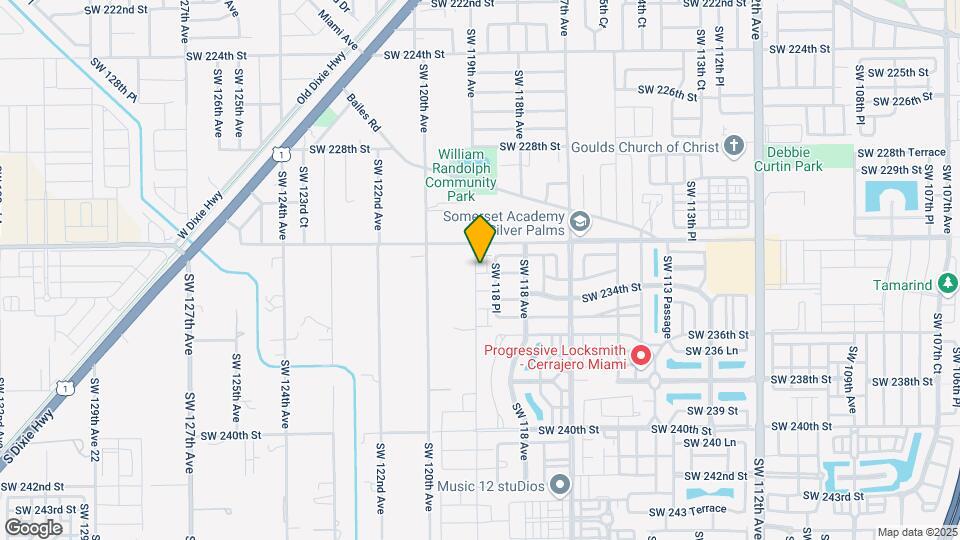 12961 SW 233rd Terrace Map and Location Details