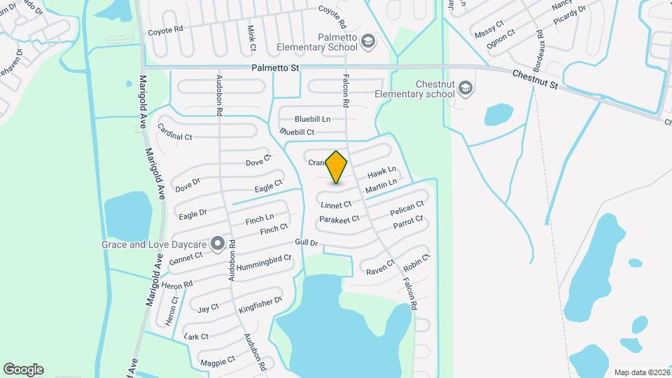 611 Linnet Ct Map and Location Details