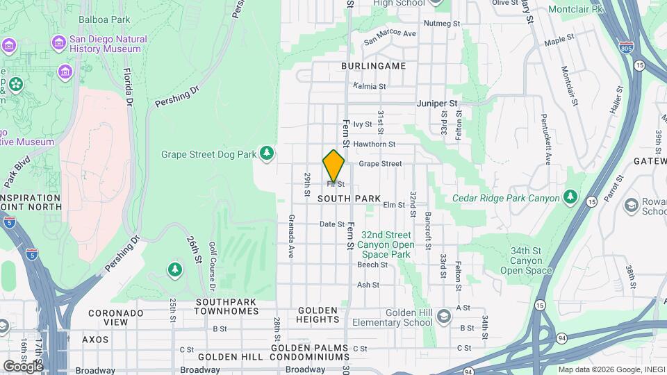 2973 Fir St Mapa y Detalles de la Ubicación