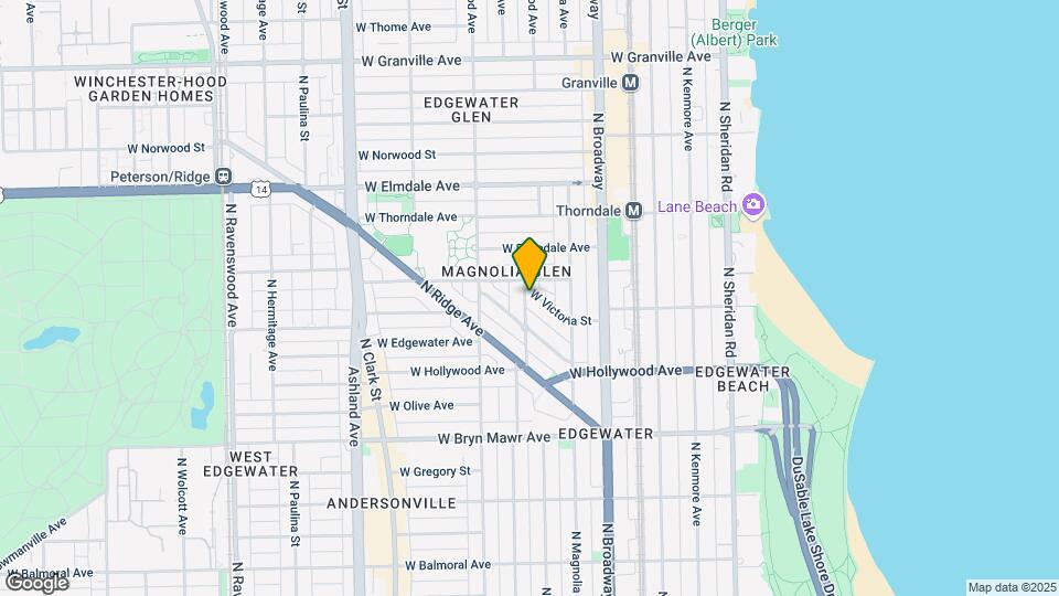1281-1285 W Victoria St Mapa y Detalles de la Ubicación