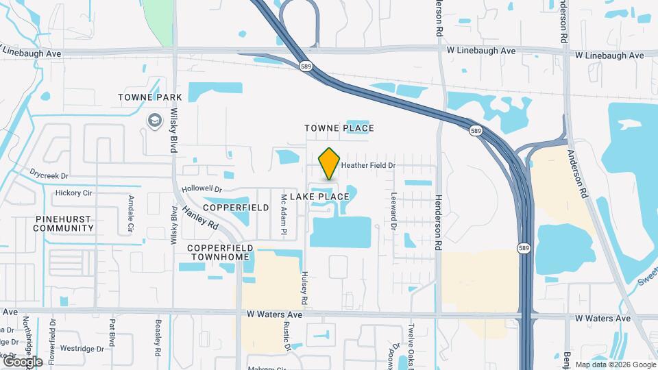 9030 Lake Pl Ln Map and Location Details