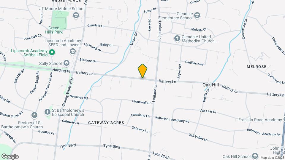 1037 Battery Ln Map and Location Details