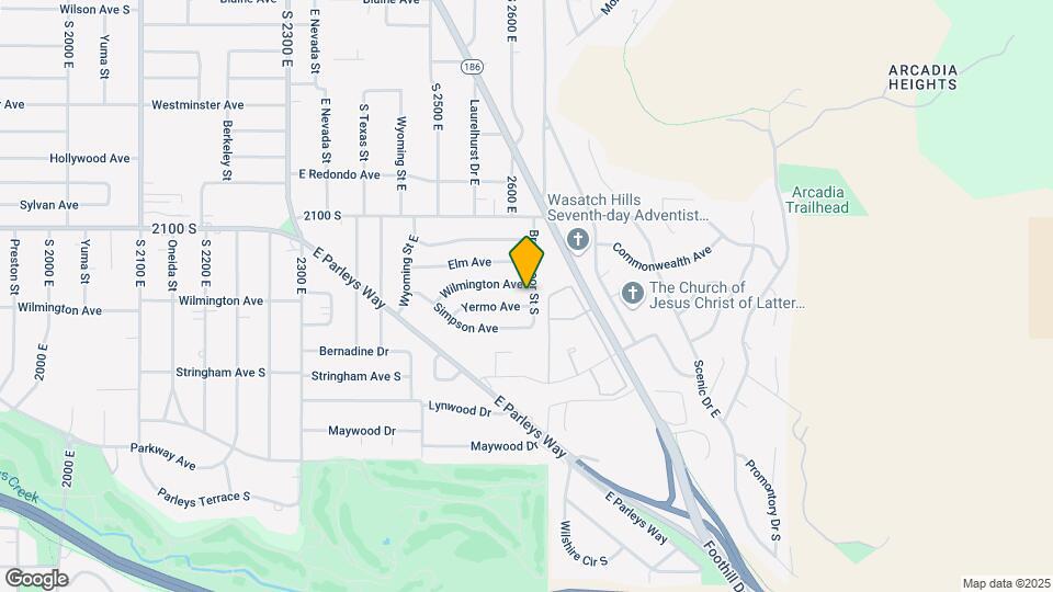 2196 Broadmoor St S Map and Location Details