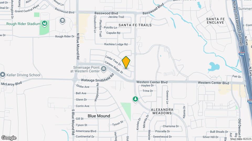 1932 Cedar Tree Dr Mapa y Detalles de la Ubicación