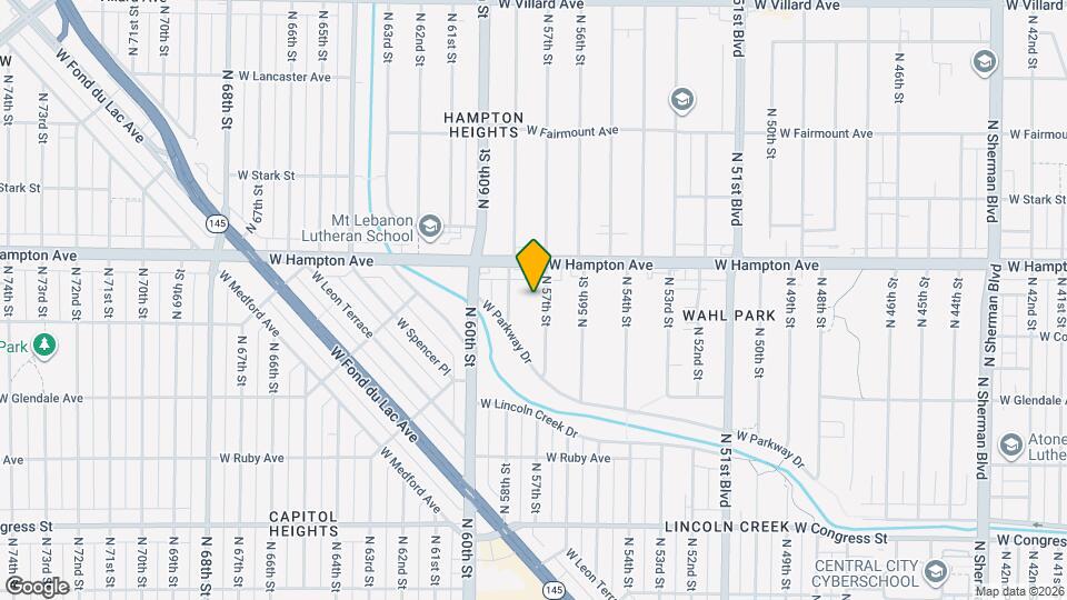 4741 N 57th St Map and Location Details