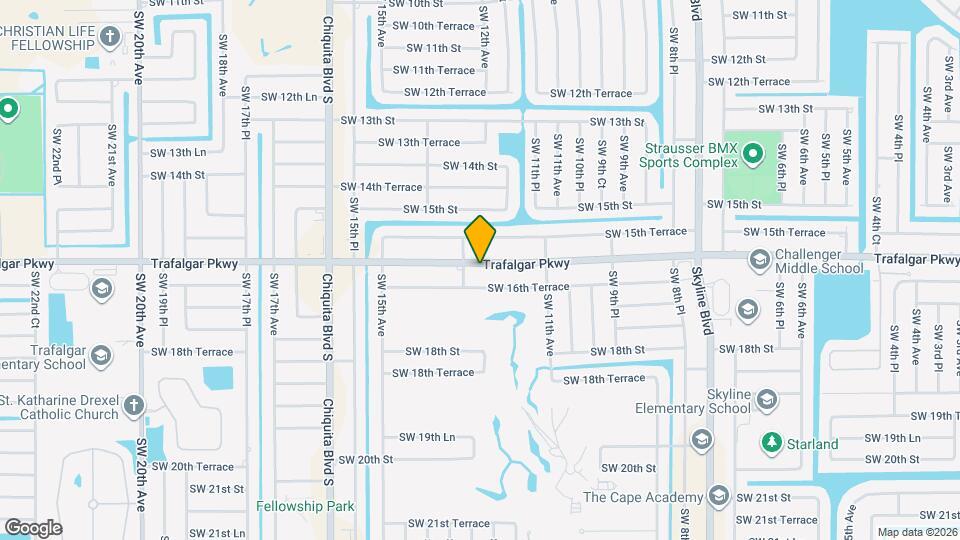 1206 Trafalgar Pkwy Map and Location Details