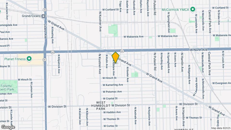 4248 W Le Moyne St Mapa y Detalles de la Ubicación