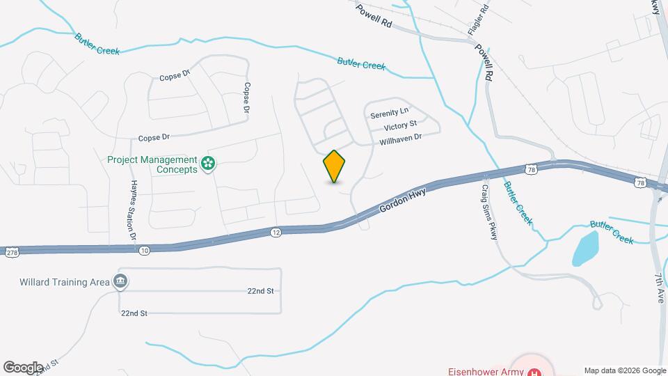 2307 Trinity Cir Map and Location Details