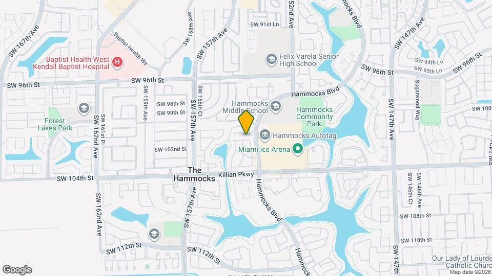 10151 SW 154th Cir Ct Map and Location Details