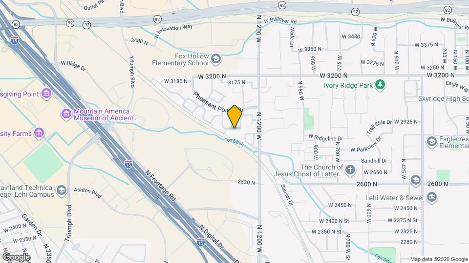 1349 2910 N Map and Location Details