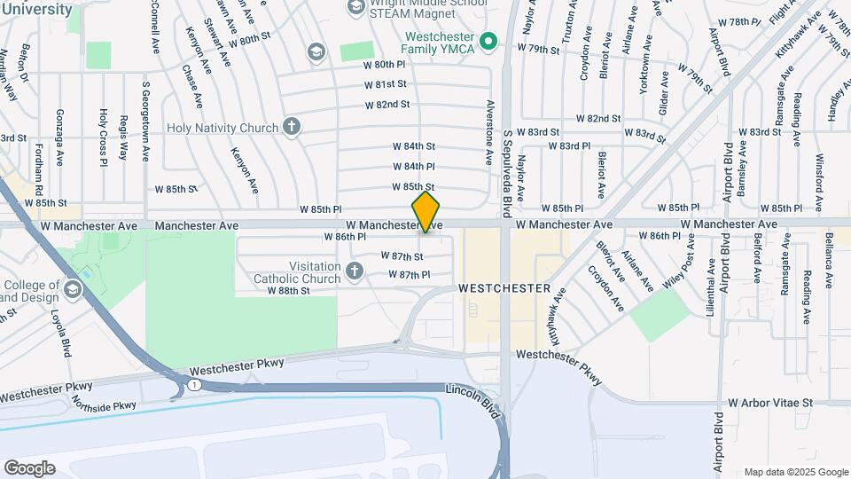 6432 W 86th Pl Map and Location Details