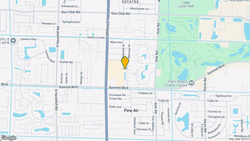 861 Summit Lake Dr Map and Location Details