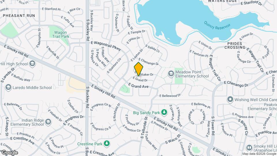 17497 E Grand Dr Mapa y Detalles de la Ubicación