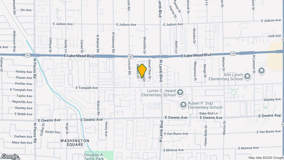 1843 Cosmic Dr Map and Location Details