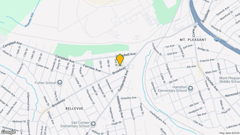 1719 Broadway Map and Location Details