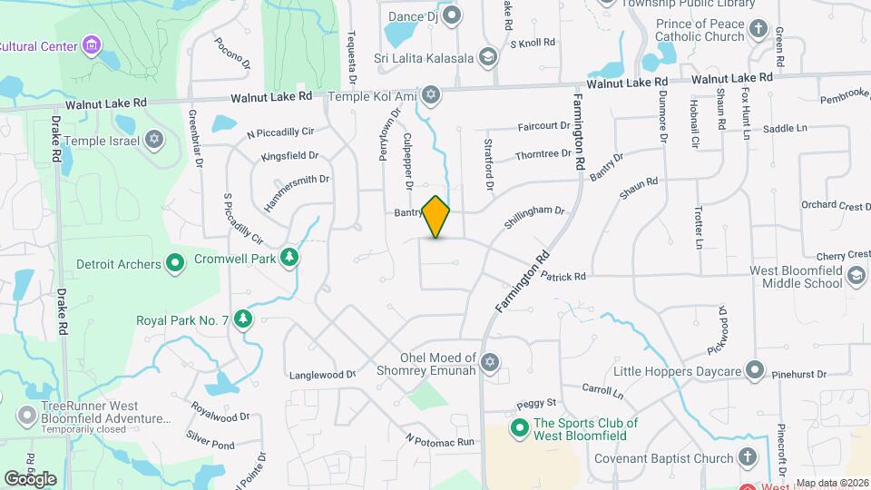 5167 Patrick Rd Map and Location Details