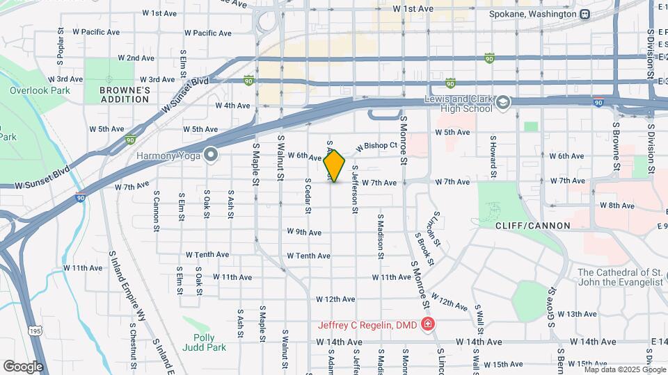 701-703 S Adams St Mapa y Detalles de la Ubicación