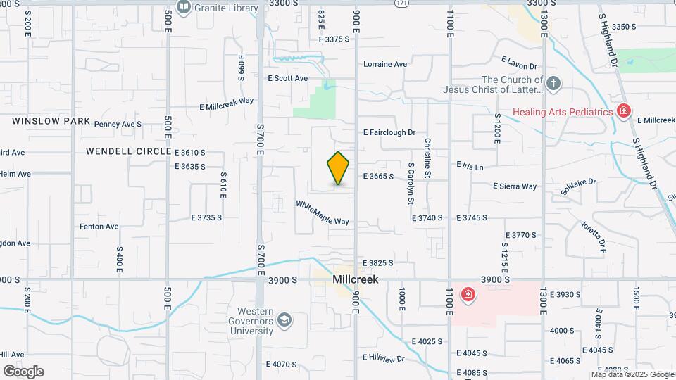 876 Monarch View Ln Map and Location Details