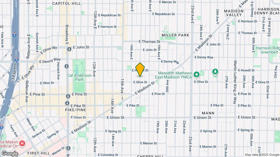 1723 17th Ave Map and Location Details