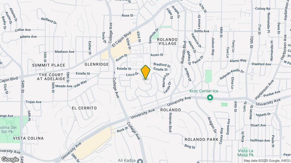 6260 Lorca Dr Mapa y Detalles de la Ubicación