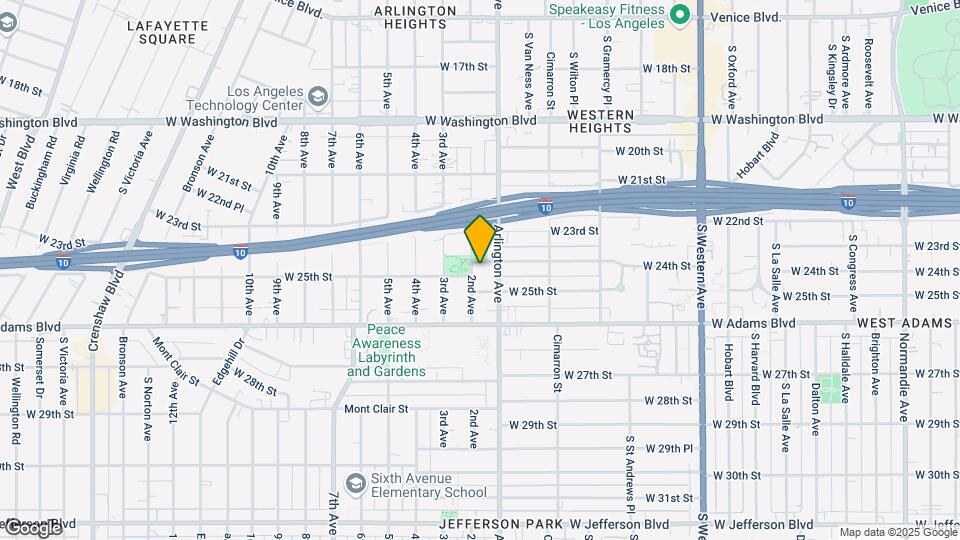 2326 W 24th St Mapa y Detalles de la Ubicación
