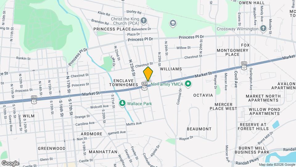 2319 Market St Map and Location Details