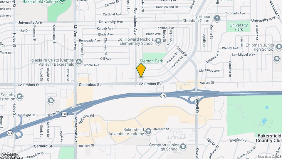 2706 Pasadena St Map and Location Details